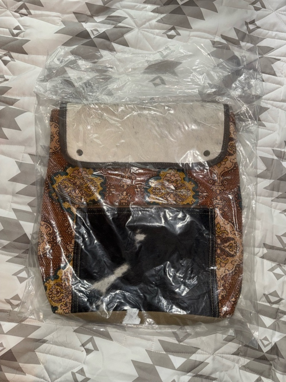 Ohlay by American Darling Hair on Hide Backpack